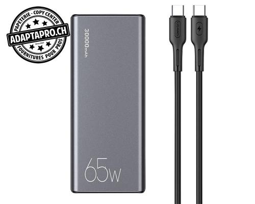 Batterie externe USAMS SuperMac Series - 30'000mAh