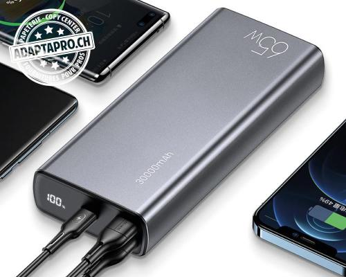 Batterie externe USAMS SuperMac Series - 30'000mAh