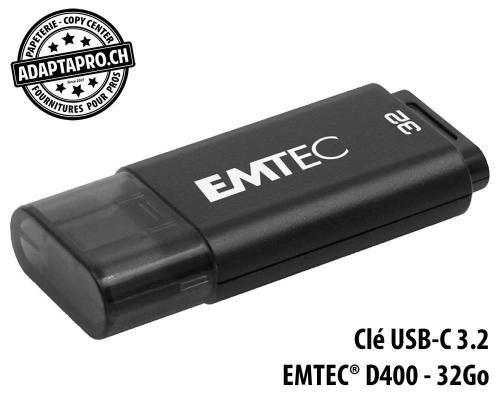 Clé USB-C 3.2 EMTEC® D400 - 32Go