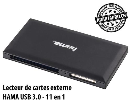 Lecteur de cartes externe HAMA USB 3.0