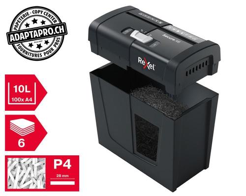 Destructeur de documents REXEL&reg; Secure X6 - s&eacute;curit&eacute; P4