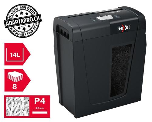 Destructeur de documents REXEL® Secure X8 - sécurité P4
