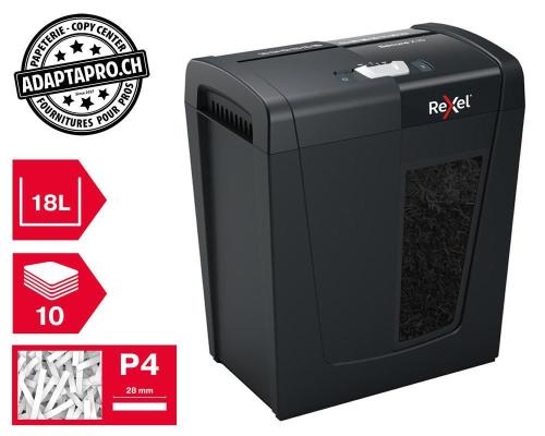 Destructeur de documents REXEL&reg; Secure X10 - s&eacute;curit&eacute; P4