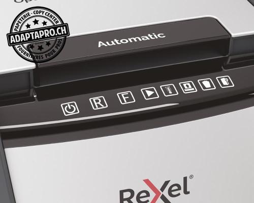 Destructeur de documents REXEL® Optimum AutoFeed+ 130X - sécurité P4