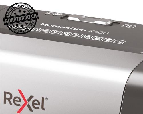Destructeur de documents REXEL® Momentum X406 - sécurité P4