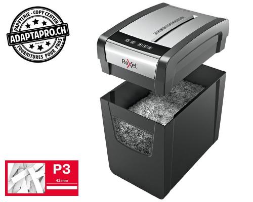 Destructeur de documents REXEL® Momentum X312 Slimline - sécurité P3