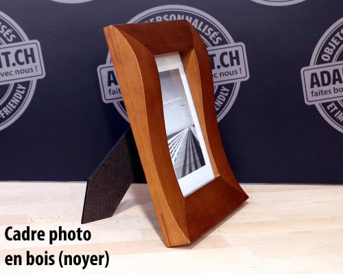 Cadre photo en Bois - Premium - NOYER - modèle 10 - 13x18cm