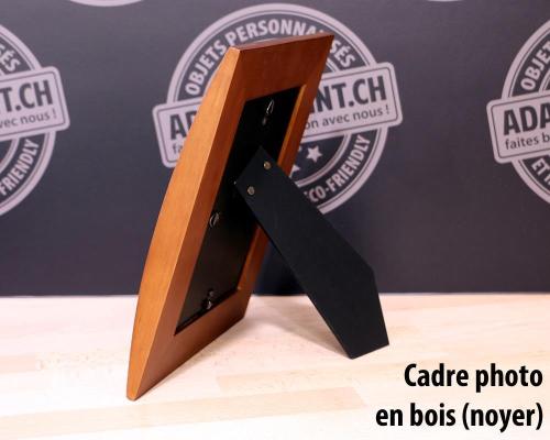 Cadre photo en Bois - Premium - NOYER - mod&egrave;le 2026 - 13x18cm