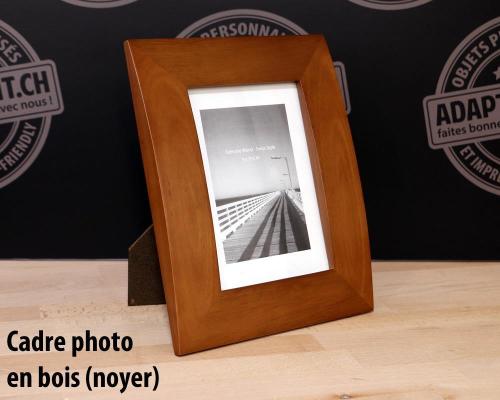 Cadre photo en Bois - Premium - NOYER - mod&egrave;le 2026 - 13x18cm