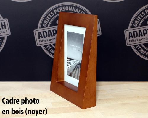 Cadre photo en Bois - Premium - NOYER - modèle 9991 - 13x18cm
