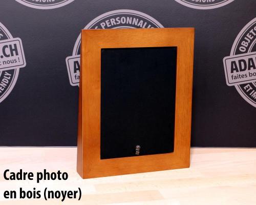 Cadre photo en Bois - Premium - NOYER - modèle 9991 - 13x18cm