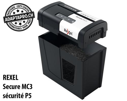 Destructeur de documents REXEL® Secure MC3 - sécurité P5