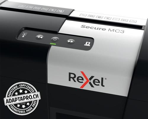 Destructeur de documents REXEL® Secure MC3 - sécurité P5
