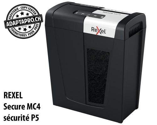 Destructeur de documents REXEL&reg; Secure MC4 - s&eacute;curit&eacute; P5