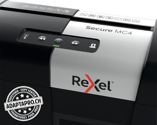 Destructeur de documents REXEL® Secure MC4 - sécurité P5