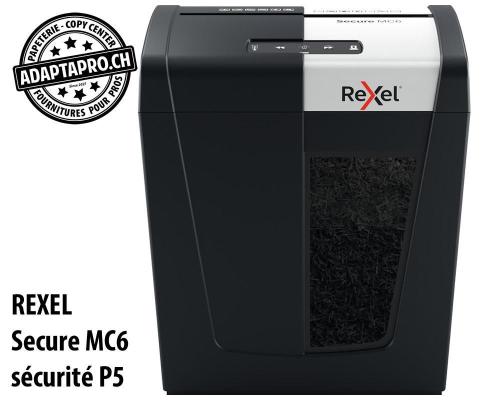 Destructeur de documents REXEL® Secure MC6 - sécurité P5