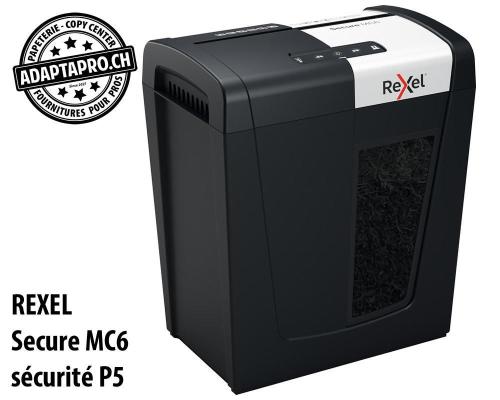 Destructeur de documents REXEL® Secure MC6 - sécurité P5