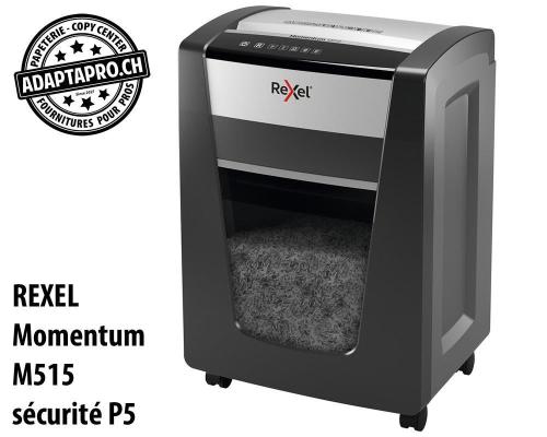 Destructeur de documents REXEL&reg; Momentum M515 - s&eacute;curit&eacute; P5