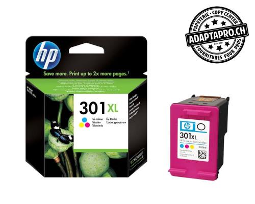 Cartouches d'encre/t&ecirc;tes d'impression HP - 301XL - couleurs