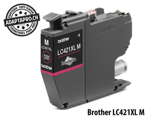 Cartouches d'encre/têtes d'impression BROTHER - LC-421 XL M - Magenta
