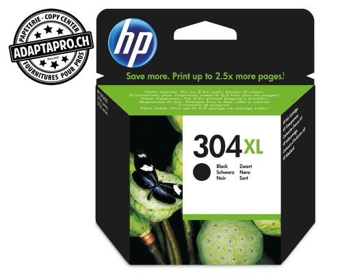 Cartouches d'encre/t&ecirc;tes d'impression HP - 304 XL - noir
