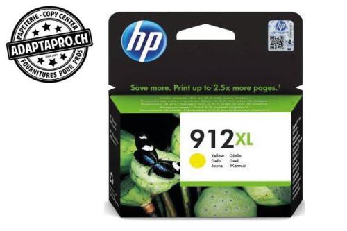 Cartouches d'encre/t&ecirc;tes d'impression HP - 912XL - jaune