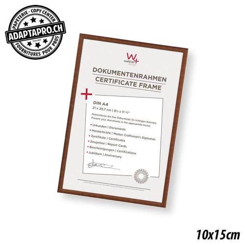 Cadre interchangeable WALTHER New Lifestyle - 100x150mm - bronze
