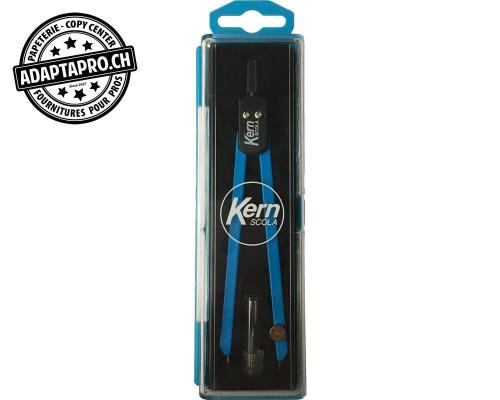 Compas KERN SCOLA N&eacute;on - bleu