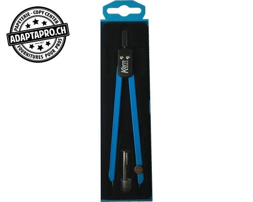 Compas KERN SCOLA Néon - bleu