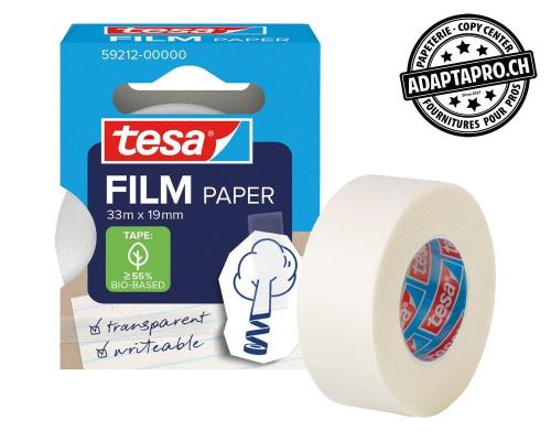 Ruban adh&eacute;sif TESA Film paper - 19mm * 33m - 1 rouleau