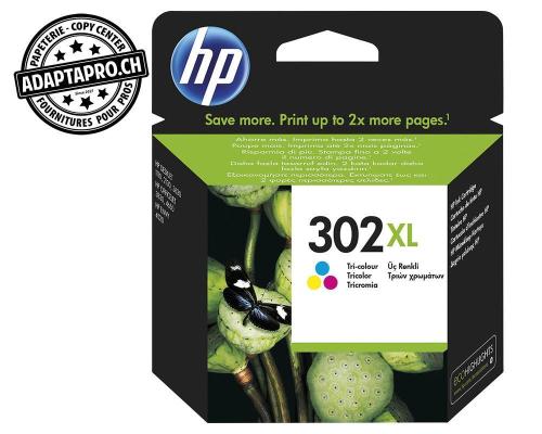 Cartouches d'encre/t&ecirc;tes d'impression HP - 302 XL - couleur