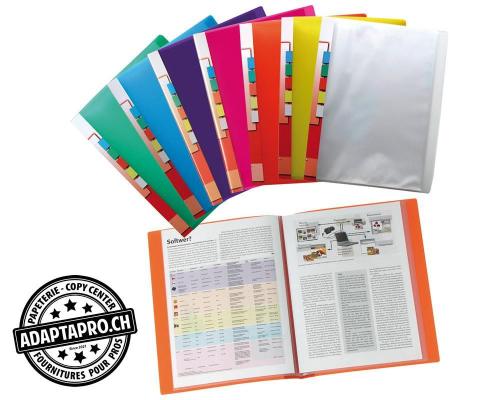 Livre de présentation KOLMA easy - avec 40 poches transparentes