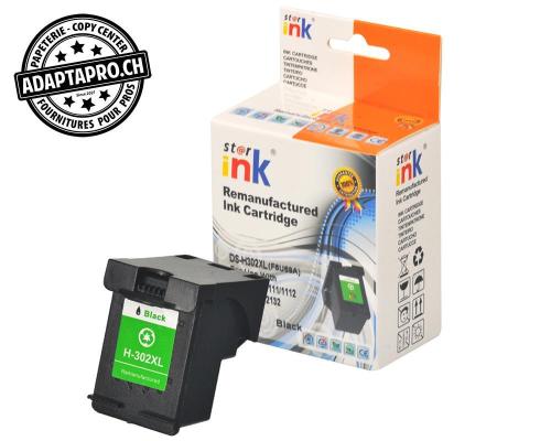 Cartouche d'encre compatible - HP 302XL (F6U68AE) - Noir
