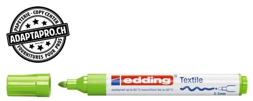 Marqueur textile - EDDING 4500 - 011 - vert clair