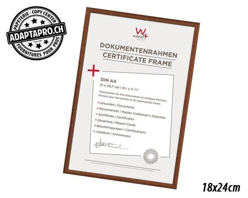 Cadre interchangeable WALTHER New Lifestyle - 180x240mm - bronze