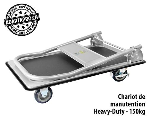 Chariot de manutention AdaptaPro - 47x82x74cm - charge lourde 150 kg