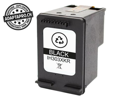 Cartouche d'encre compatible - HP 303XL BK, T6N04AE - Noir
