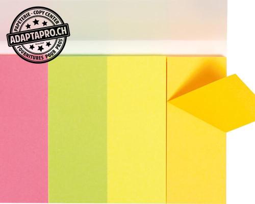 Index Q-CONNECT n&eacute;on - 4 couleurs