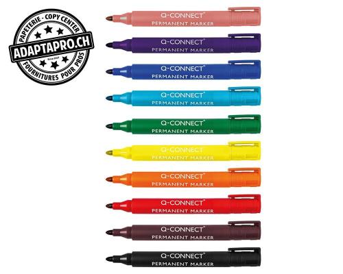 Surligneur Q-CONNECT Mini - 6 couleurs