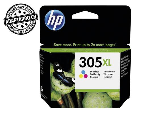 Cartouches d'encre/t&ecirc;tes d'impression HP - 305XL - couleurs