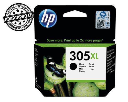 Cartouches d'encre/t&ecirc;tes d'impression HP - 305XL - noir