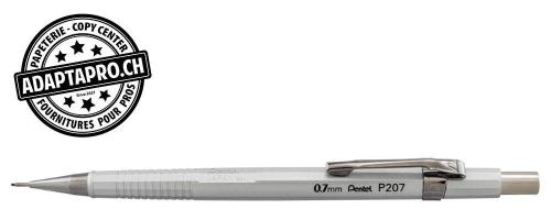Portemine PENTEL Sharp P200 - 0.7mm - argent