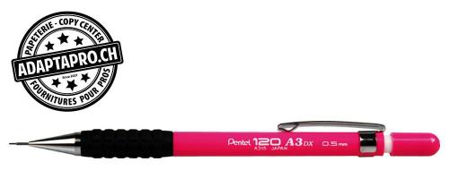 Portemine PENTEL 120 A3 DX - 0.5mm - rose vif