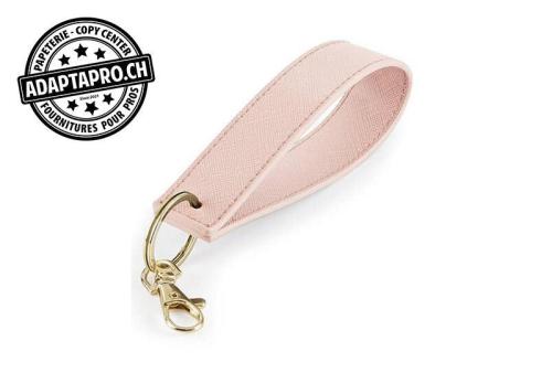 Porte-cl&eacute; &agrave; sangle &eacute;paisse - Soft Pink