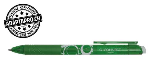 Roller Q-CONNECT - effa&ccedil;able - 0.7mm - vert