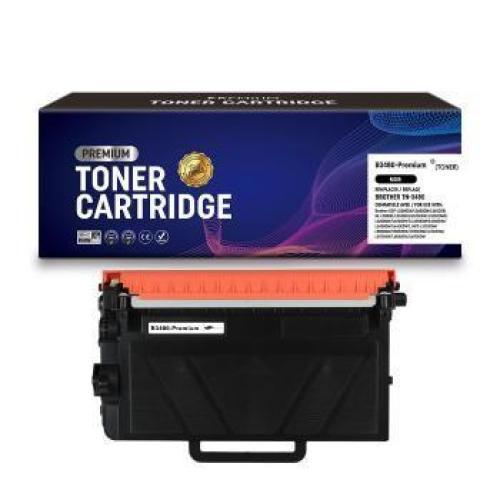 Cartouche de toner compatible - Brother TN-3480 - Noir (8'000 feuilles)
